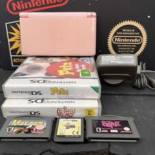 Console Nintendo Ds Lite rosa (USG-001) +5 jogos + carregador TESTADO FRETE GRÁTIS, usado comprar usado  Enviando para Brazil