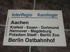 ZLS DBAG InterRegio "Karolinger" Aachen-Berlin Osb comprar usado  Enviando para Brazil
