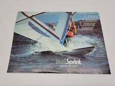 Folleto vintage de los años 80 Surf Sprint windsurf - velero láser velero segunda mano  Embacar hacia Argentina