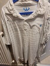 Mens white striped for sale  CHELMSFORD