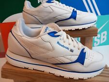 mens reebok classic white leather trainers for sale  HAILSHAM