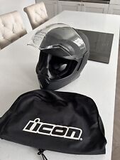 Icon airflite helmet for sale  TAMWORTH