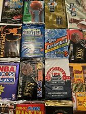 100 Vintage Basketball NBA Cards In Factory Sealed Packs Unopened Lot New Cards for sale  Orland Park