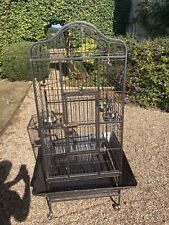 Extra Large vintage bird cage with Accessories, used for sale  SALISBURY