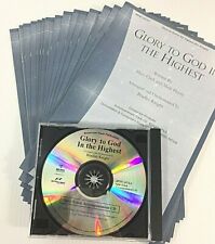 Lote de CD de Acompanhamento Glory to God in the Highest Clark Christmas Coral Music , usado comprar usado  Enviando para Brazil