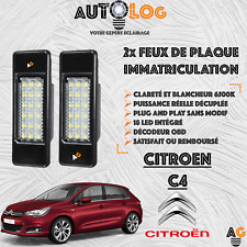 ✳️ 2x Feux de plaque d'immatriculation LED CITROEN C4 ✳️ comprar usado  Enviando para Brazil