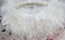 Ivory ostrich feather for sale  DAVENTRY