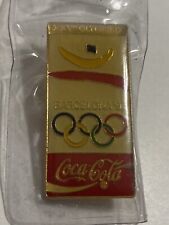 Used, Vintage Coca-Cola Barcelona Pin  for sale  Shipping to South Africa