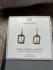 Moonstone earrings cai for sale  Washington