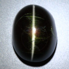 22.08 Cts Natural Enstatite Cat's Eye Cabochon Cut Green Loose Gemstone for sale  Shipping to South Africa