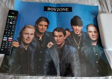 Boyzone laminated poster for sale  LARNE