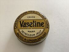 Vintage vaseline tin usato  Spedire a Italy