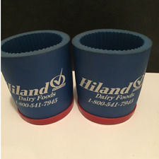 Suporte para refrigerador isolante de lata de refrigerante Hiland Dairy Foam Koozie Coozie Beer, usado comprar usado  Enviando para Brazil