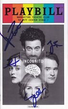 CHARLIE COX HEATHER LIND GINEVA CARR MORGAN SPECTOR firmado INCÓGNITO playbill segunda mano  Embacar hacia Argentina