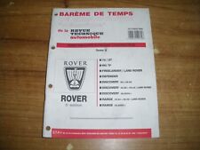 Bareme temps rover d'occasion  Aigrefeuille-d'Aunis