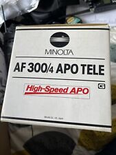 Minolta 300mm apo for sale  HASTINGS