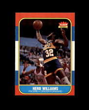 1986-87 Fleer #125 Herb Williams MINT RC Rookie Pacers Break, used for sale  Shipping to South Africa