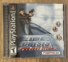 Time Crisis Project Titan PS1 PlayStation Cib Completo con Tarjeta de Regalo segunda mano  Embacar hacia Argentina