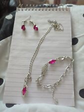 Earring necklace bracelet for sale  TAMWORTH