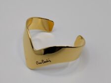 Bracelete vintage Pierre Cardin anos 80 tom dourado estilo modernista comprar usado  Enviando para Brazil