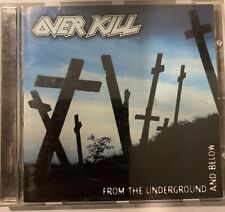 Usado, Overkill: From The Underground And Below CD 1997 CMC International 06076 86219-2 comprar usado  Enviando para Brazil