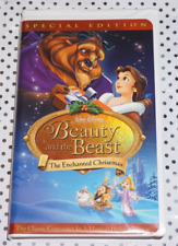 Beauty & The Beast Enchanted Christmas VHS edição especial Disney - TESTADO comprar usado  Enviando para Brazil