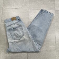 Jeans American Eagle feminino mãe reto tamanho 0 curto azul claro cintura alta comprar usado  Enviando para Brazil