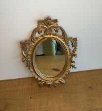 Petit miroir doré d'occasion  Palinges