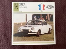 Simca 1200s coupe for sale  UK