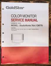Monitor LG StudioWorks 76M CM770 manual de servicio *original* segunda mano  Embacar hacia Argentina