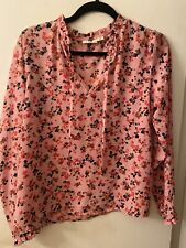 Pink floral blouse for sale  Wallington