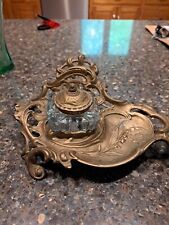 Brass inkwell desk for sale  Columbia