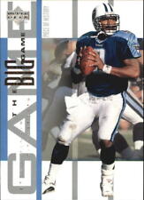 2002 UD Piece of History The Big Game Titans cartão de futebol #BG29 Steve McNair, usado comprar usado  Enviando para Brazil