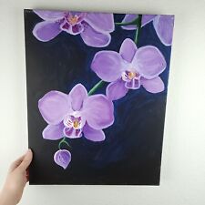 Purple orchids painting for sale  Houston