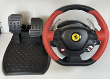Used, Thrustmaster Ferrari 458 Spider Steering Wheel with Foot Pedals For Xbox One for sale  Shipping to South Africa