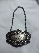 Solid silver sherry for sale  GOOLE