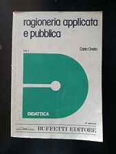 Libro ragioneria applicata usato  Italia