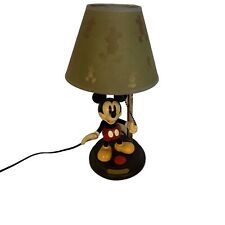 Lámpara de mesa de Disney animada de colección de Mickey Mouse, ¡funciona excelente!  segunda mano  Embacar hacia Argentina