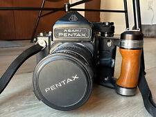 Usado, Lentes Asahi Pentax 6x7 MLU com Takumar 105mm f2.4 e SMC Pentax/6 X 7 55mm f4 comprar usado  Enviando para Brazil