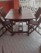 Tavolo giardino legno usato  Vimodrone