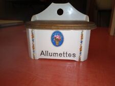 Boite allumette faience d'occasion  Talmont-Saint-Hilaire