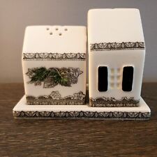 Johnson Bros "Friendly Village" Salt & Pepper Shakers ~ Open Box for sale  Shipping to South Africa
