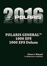 Polaris owners manual for sale  Lexington
