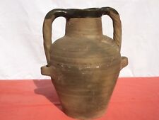 Vase potiche en terre cuite fait main avec 2 anses, hauteur 27 cm comprar usado  Enviando para Brazil