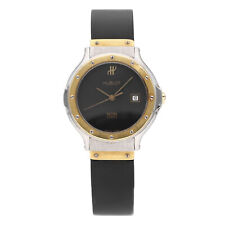 Relógio feminino Hublot MDM clássico mostrador preto 23 mm quartzo 1390 comprar usado  Enviando para Brazil