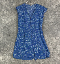 Vestido Rails Helena tamanho médio azul wysteria floral manga esvoaçante botão frontal comprar usado  Enviando para Brazil