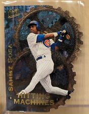 1997 Fleer Ultra HITTING MACHINES #17 Sammy Sosa Cubs ETCHED FOIL DIE CUT INSERT for sale  Shipping to South Africa