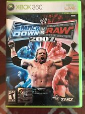 WWE Smackdown Vs Raw 2007 (THQ, Xbox 360, 2006) Completo En Caja Muy Bueno segunda mano  Embacar hacia Argentina