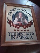 samuel adams beer mirror for sale  Roseville