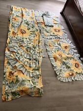 Sunflower drapery panels for sale  Morriston